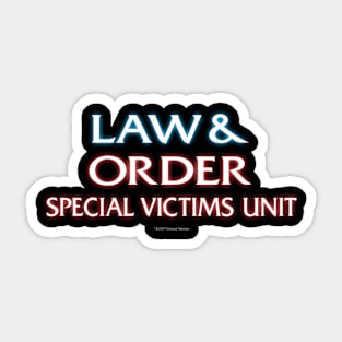 Law Order Special Victims Unit Sticker